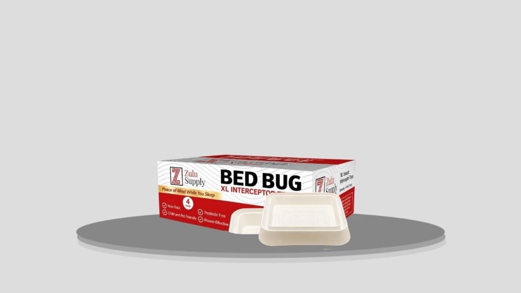 Zulu Supply XL Bed Bug Interceptors – 4 Pack