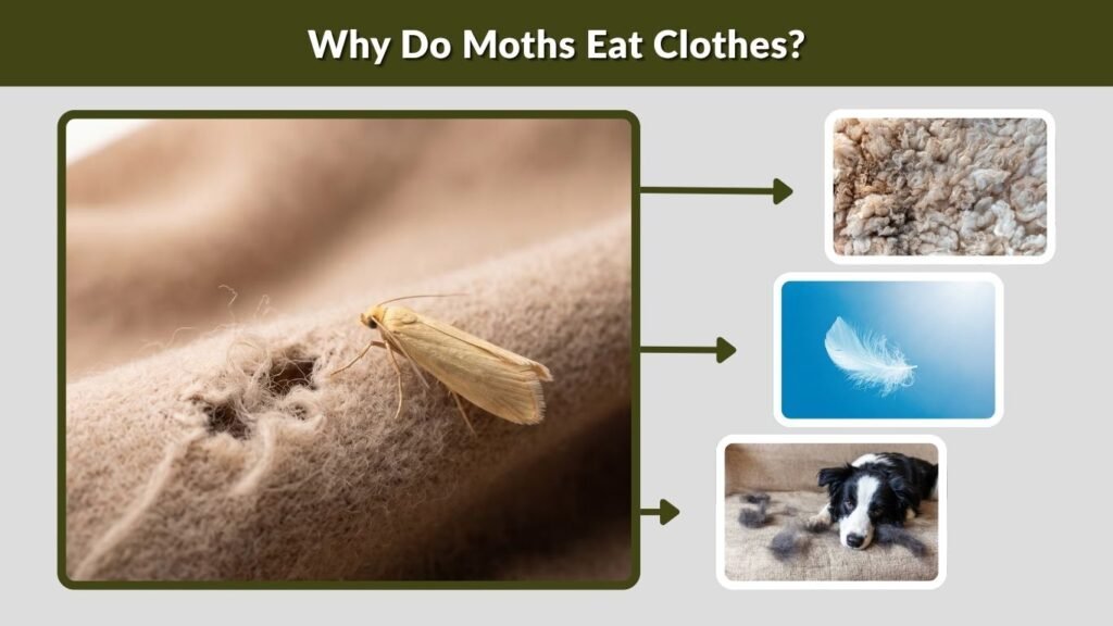 Why Do Moths Eat Clothes?