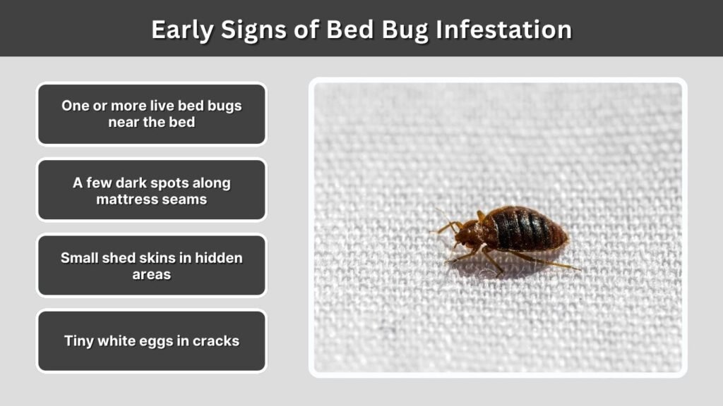 Early Signs of Bed Bug Infestation