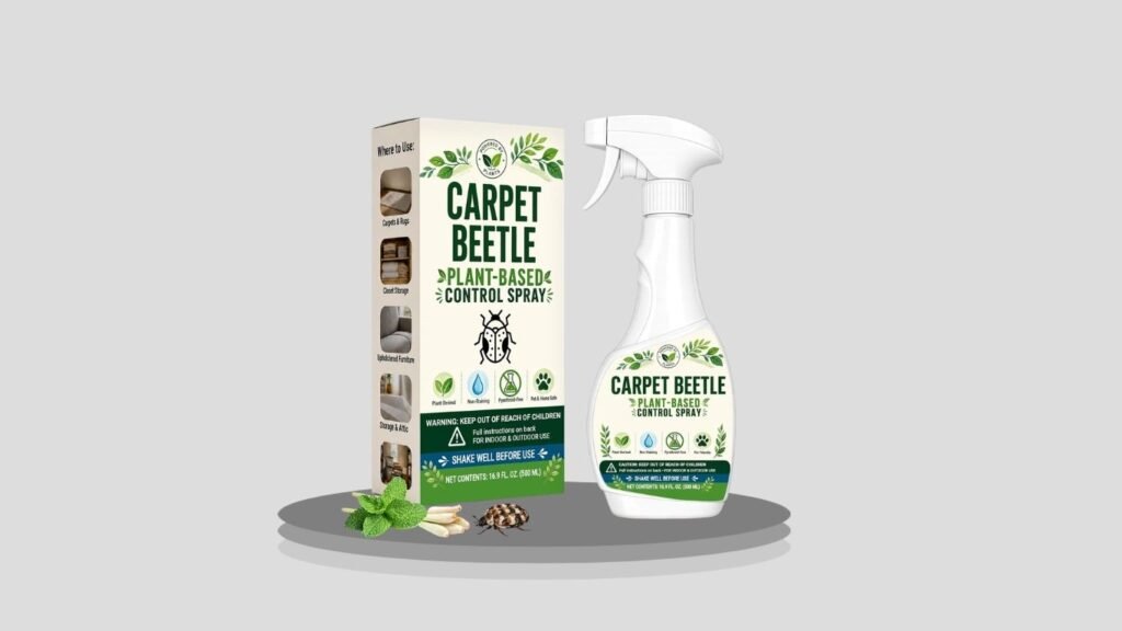 Natural Carpet Beetle Treatment Spray for Closets & Furniture