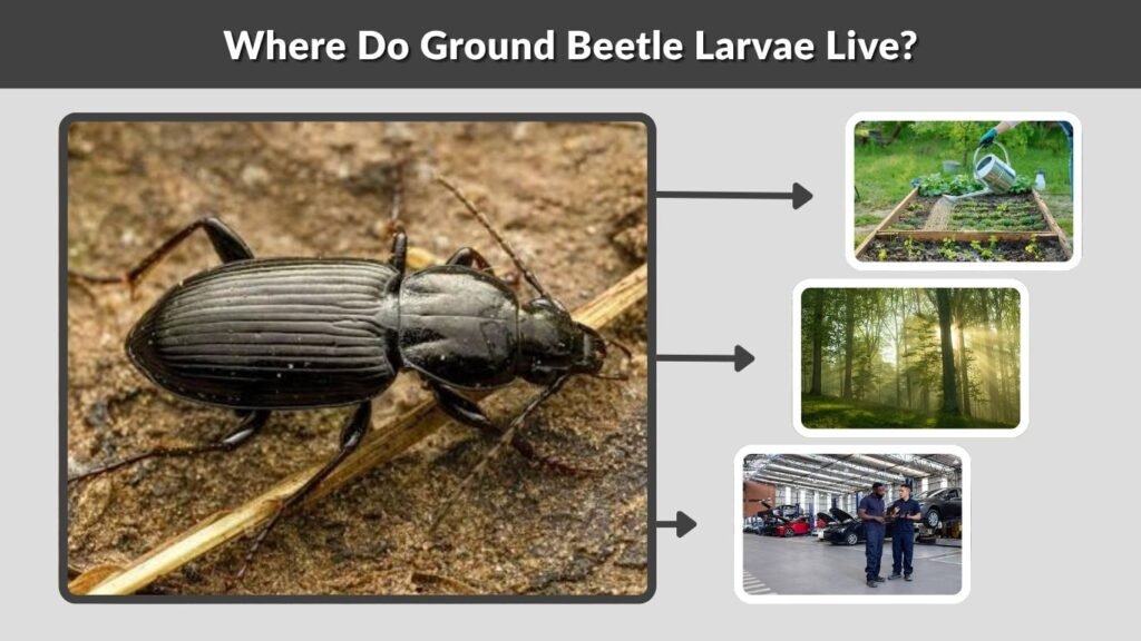 Where Do Ground Beetle Larvae Live?