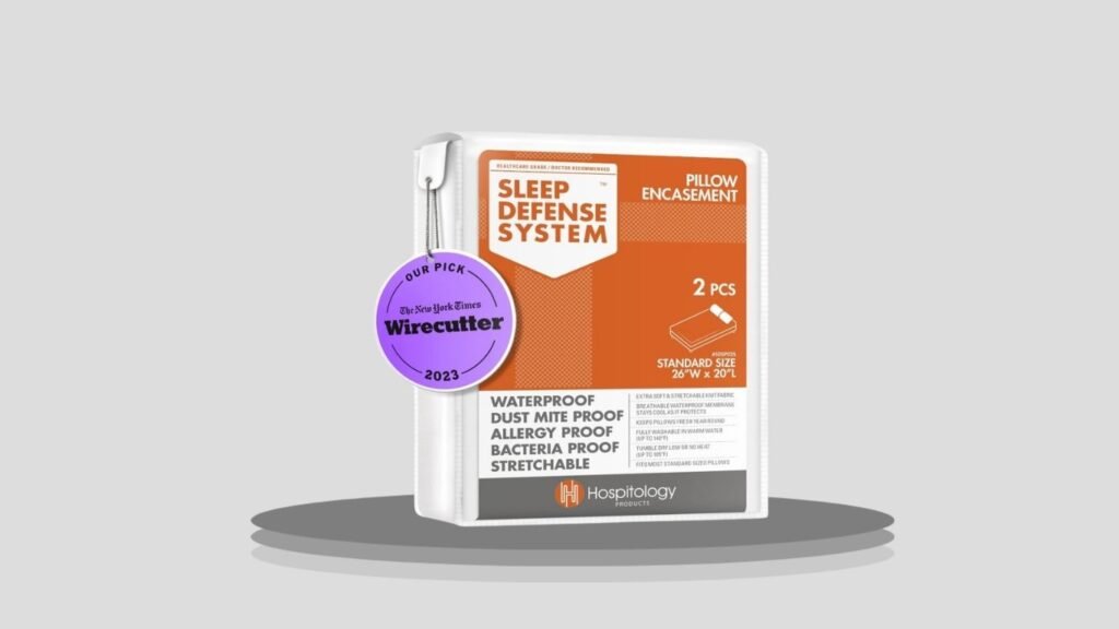 HOSPITOLOGY PRODUCTS Sleep Defense System Pillow Protector
