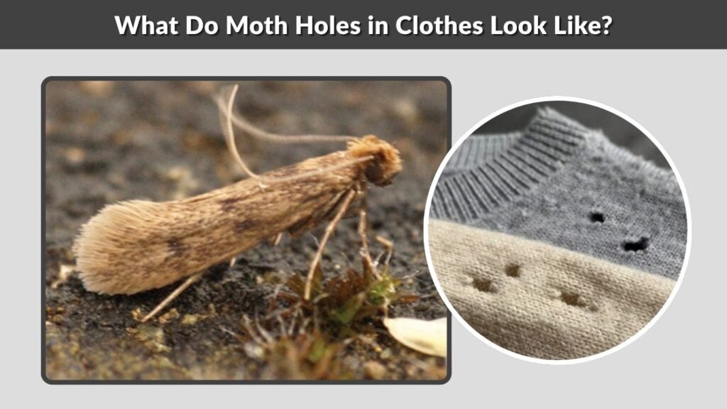 What Do Moth Holes in Clothes Look Like?
