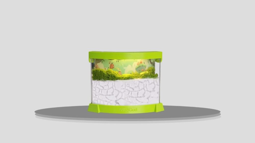 Illuminated Ant Farm Habitat with Magnifier