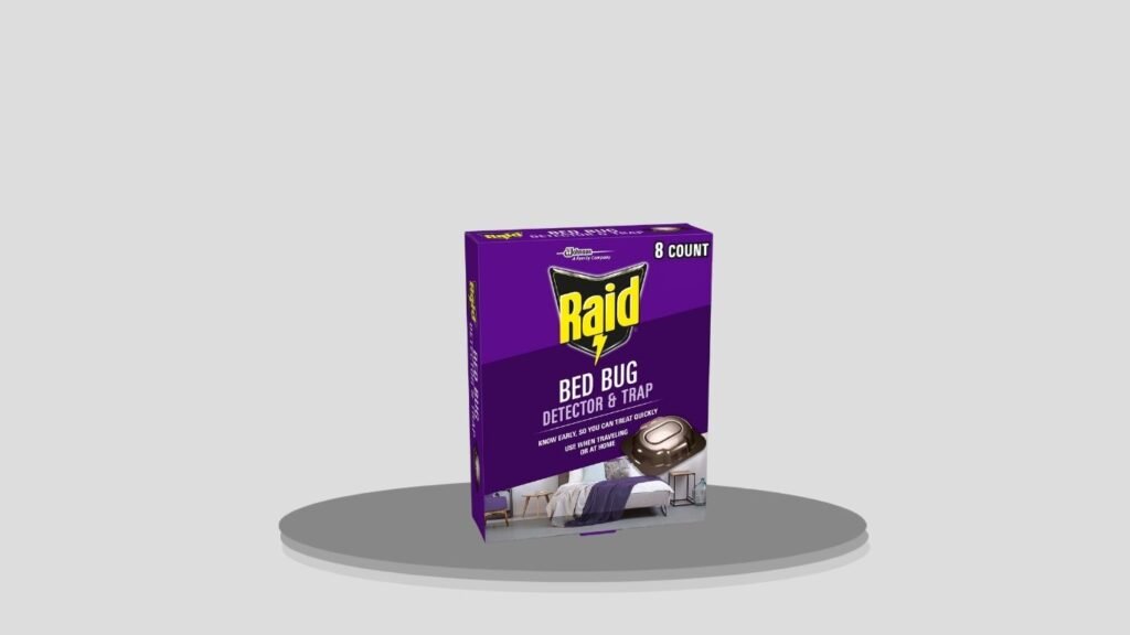 Raid Bed Bug Detector & Trap – 8 Count