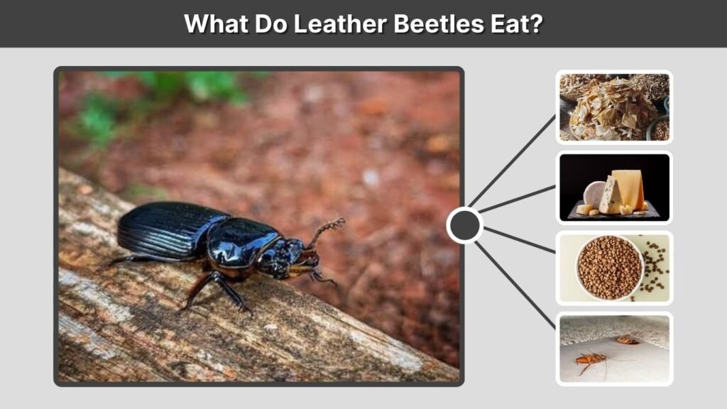 What Do Leather Beetles Eat?