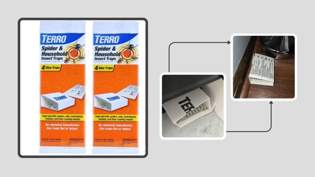 TERRO T3206SR Indoor Crawling Insect Traps