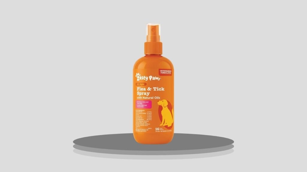 Zesty Paws Flea & Tick Spray for Dogs