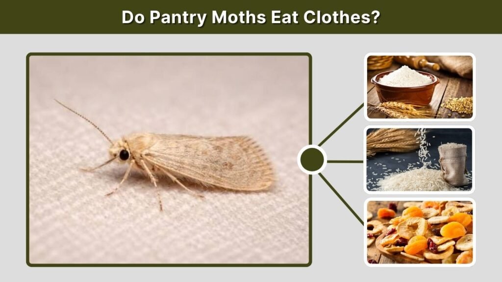 Do Pantry Moths Eat Clothes?