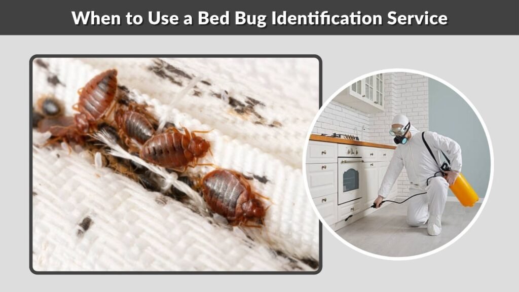 When to Use a Bed Bug Identification Service