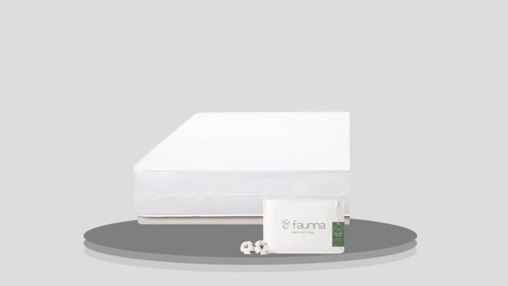 FAUNNA 100% Cotton Zippered Mattress Encasement
