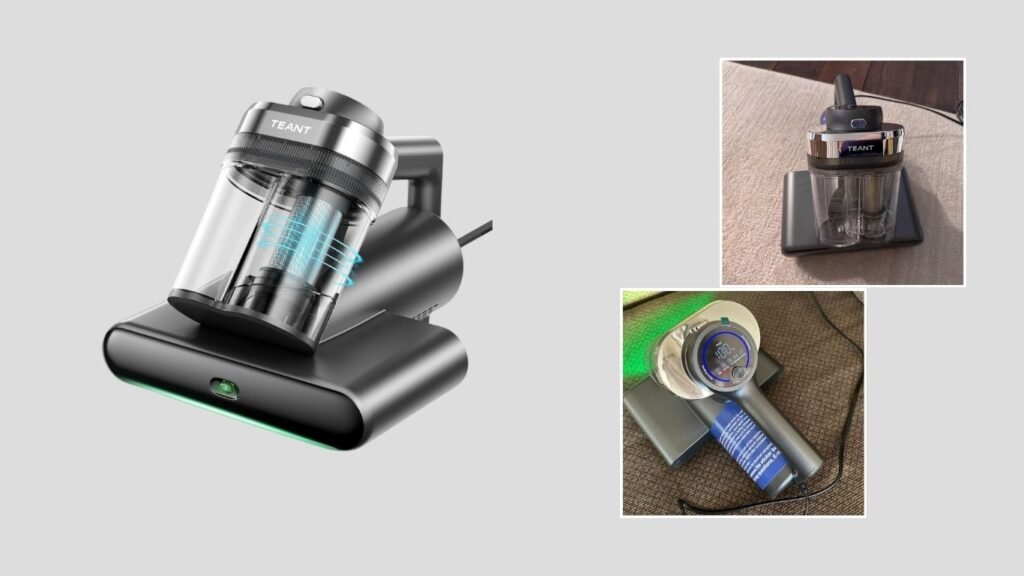 Teant Powerful Mattress Vacuum Cleaner with Dust Detection