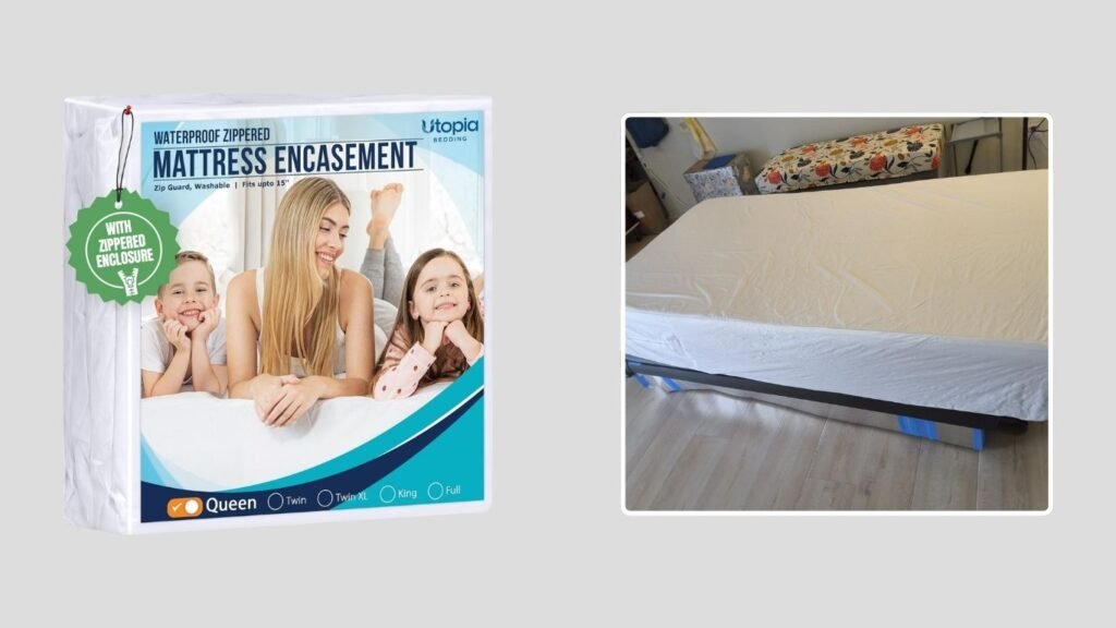 Utopia Bedding Zippered Mattress Encasement