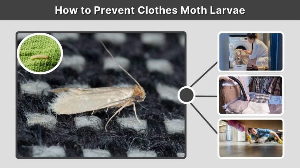How to Prevent Clothes Moth Larvae