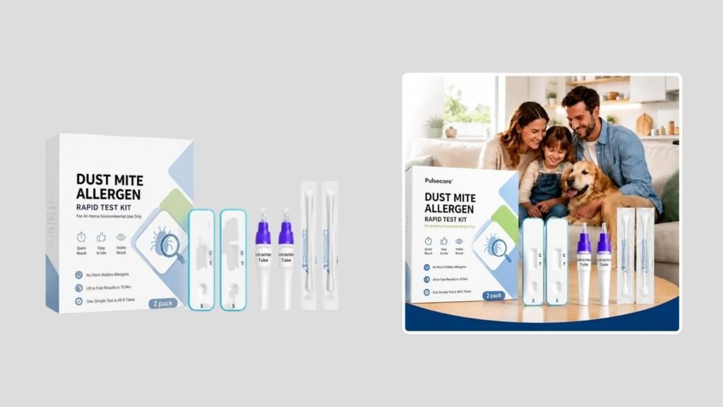 House Dust Mite Allergen Test Kit – 2 Pack