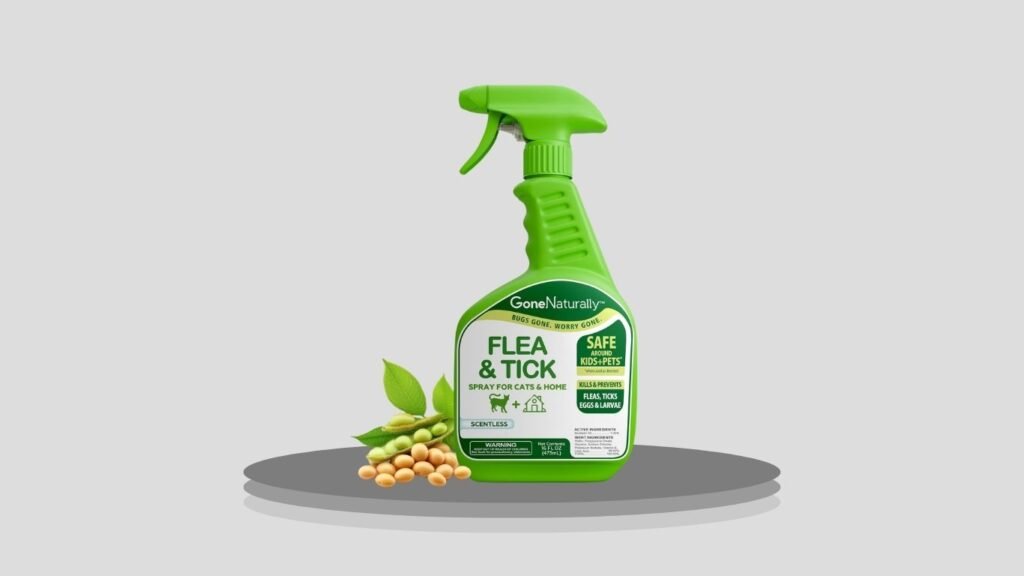 GoneNaturally Flea & Tick Spray for Cats