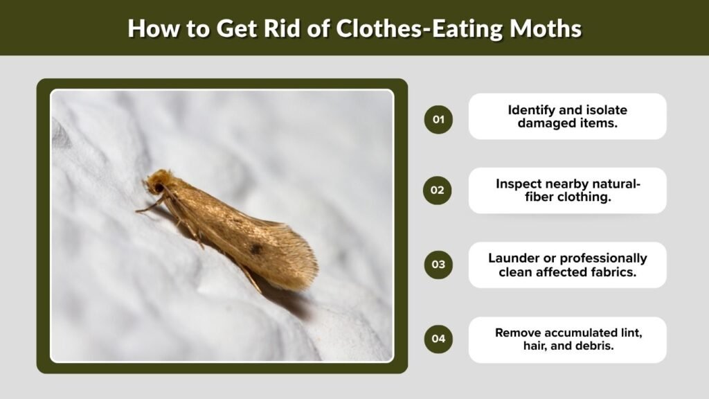 How to Get Rid of Clothes-Eating Moths