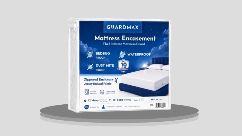 Guardmax Waterproof Mattress Encasement