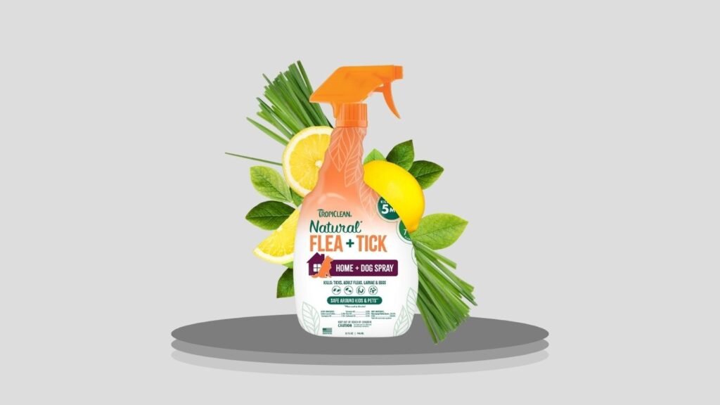 TropiClean Natural Flea + Tick Dog Spray
