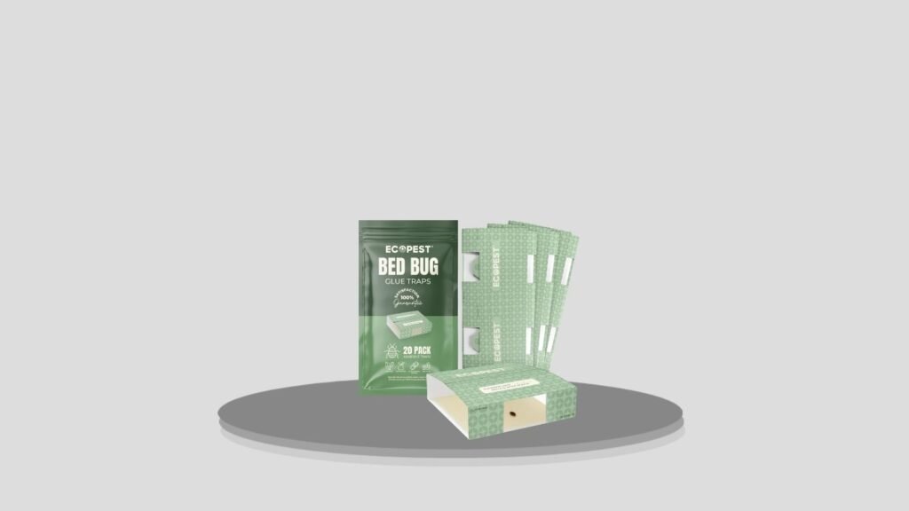 ECOPEST Bed Bug Glue Traps – 20 Pack