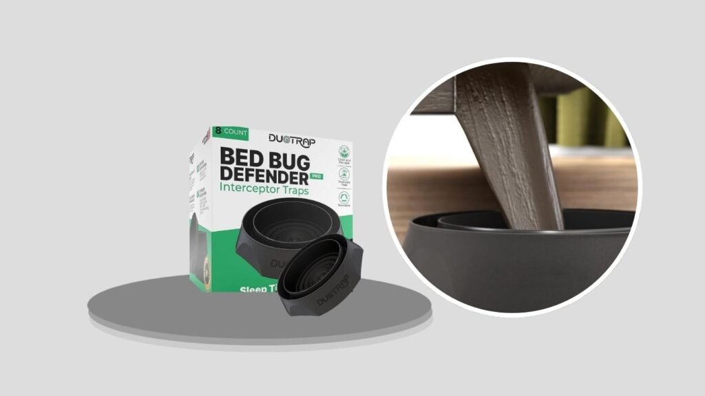 DuoTrap Bed Bug Interceptor Traps – 8 Pack