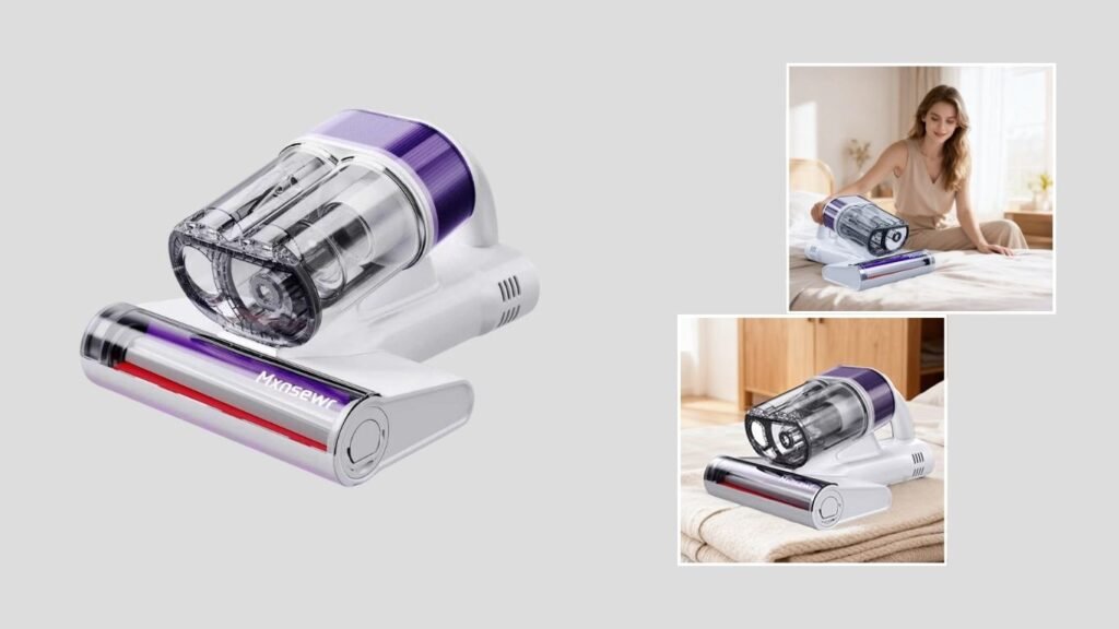 Mattress Vacuum Cleaner with Suction & 253.7nm UV-C