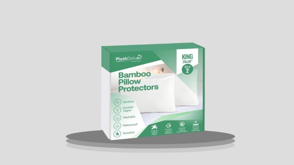 Premium Waterproof Zippered Pillow Protectors