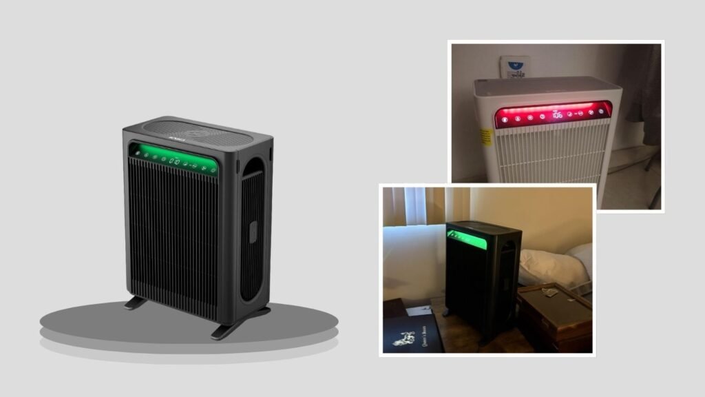 KNKA APH4000 Air Purifier with Washable Pre-Filter