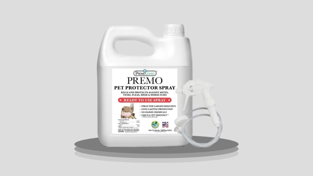 Premo Guard Pet Protector Flea & Tick Spray – 128 oz