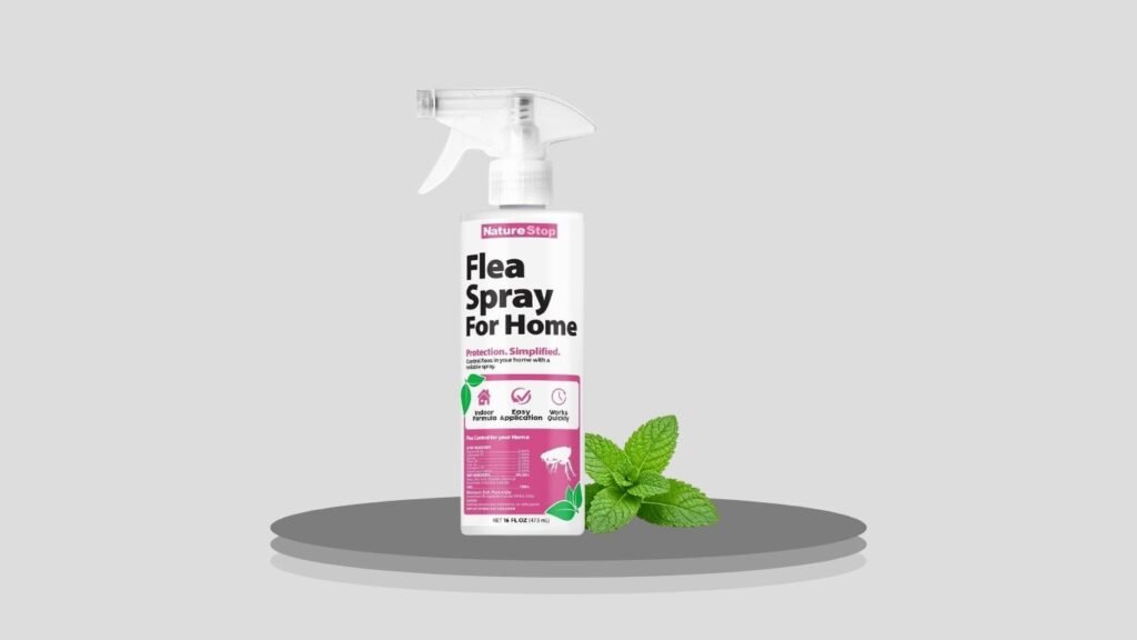 NatureStop Flea Spray for Home & Pet Bedding