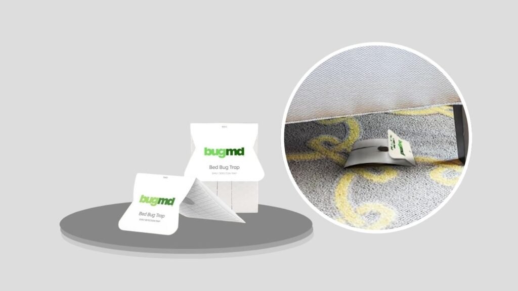 BugMD Bed Bug Interceptor Sticky Traps – 12 Pack