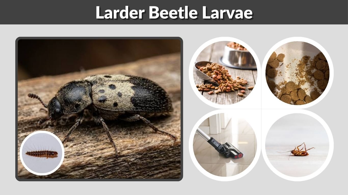 Larder Beetle Larvae: Identification, Size, and Removal