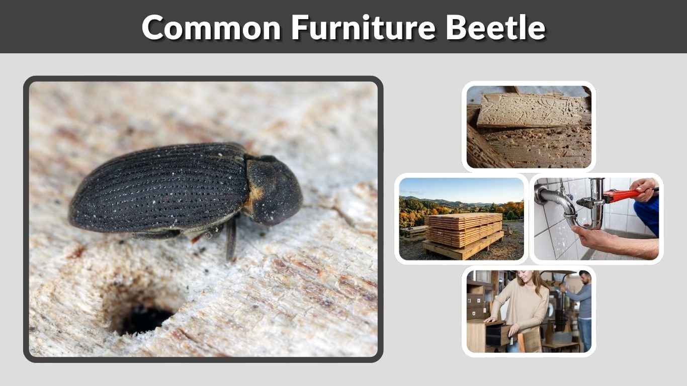 Common Furniture Beetle: Identification, Signs & Control