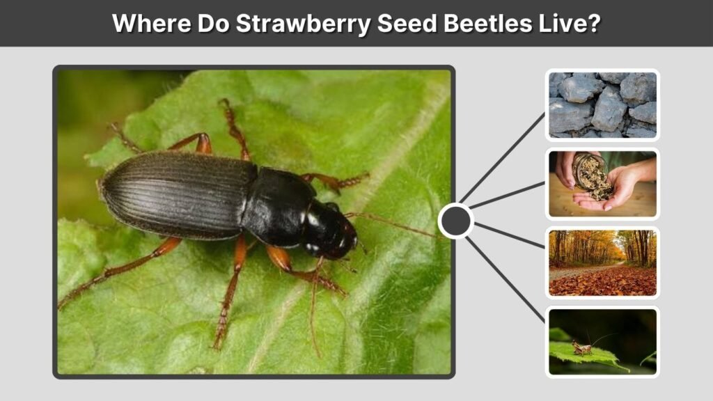 Where Do Strawberry Seed Beetles Live?