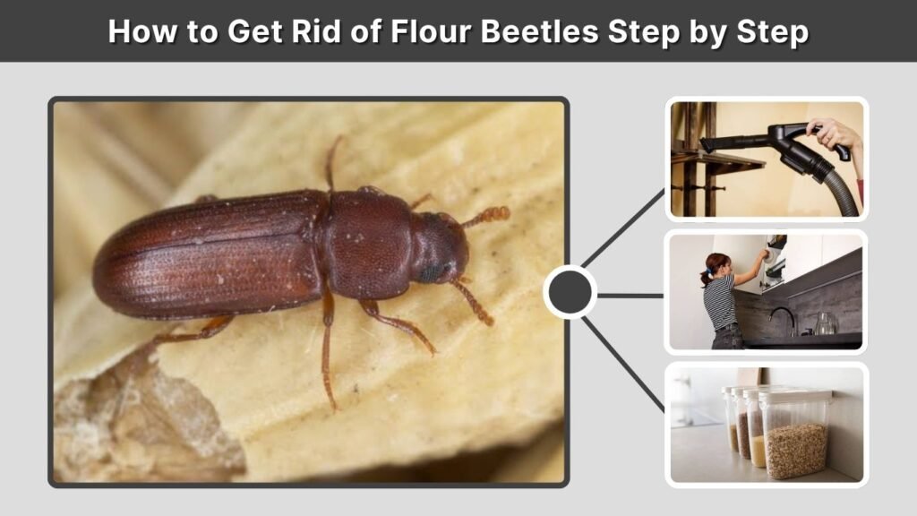 How to Get Rid of Flour Beetles Step by Step