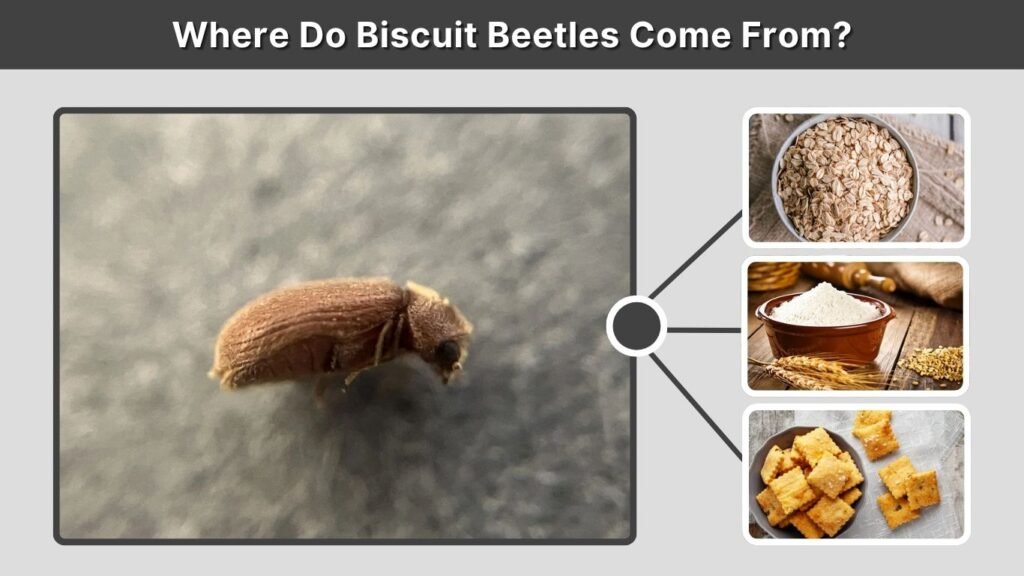 Where Do Biscuit Beetles Come From?
