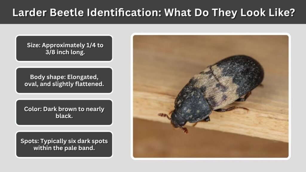 Larder Beetle Identification: What Do They Look Like?