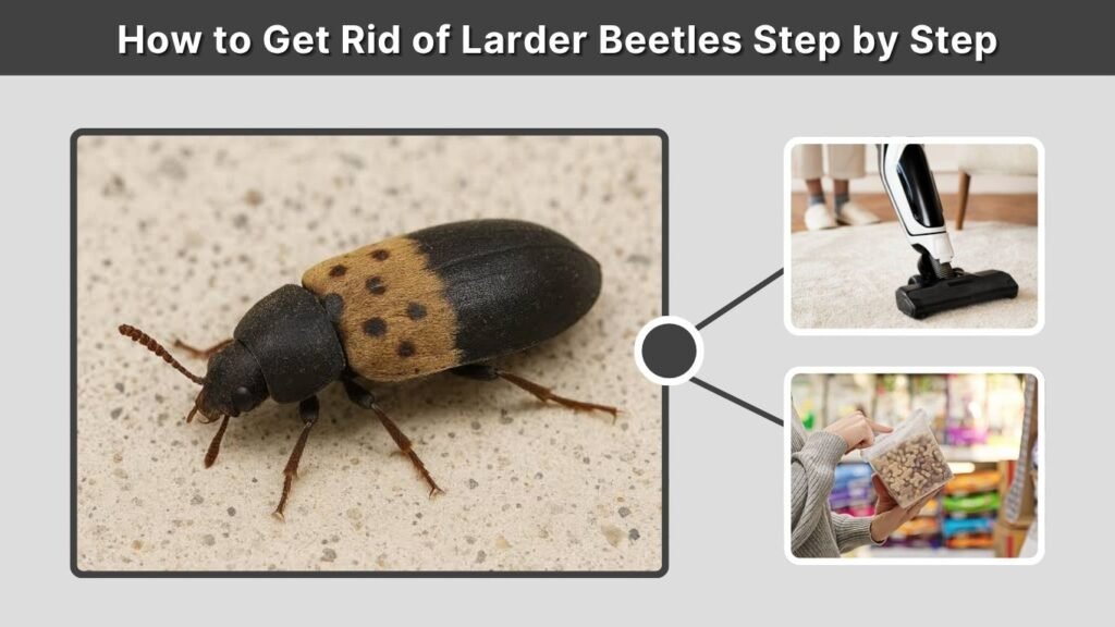 How to Get Rid of Larder Beetles Step by Step