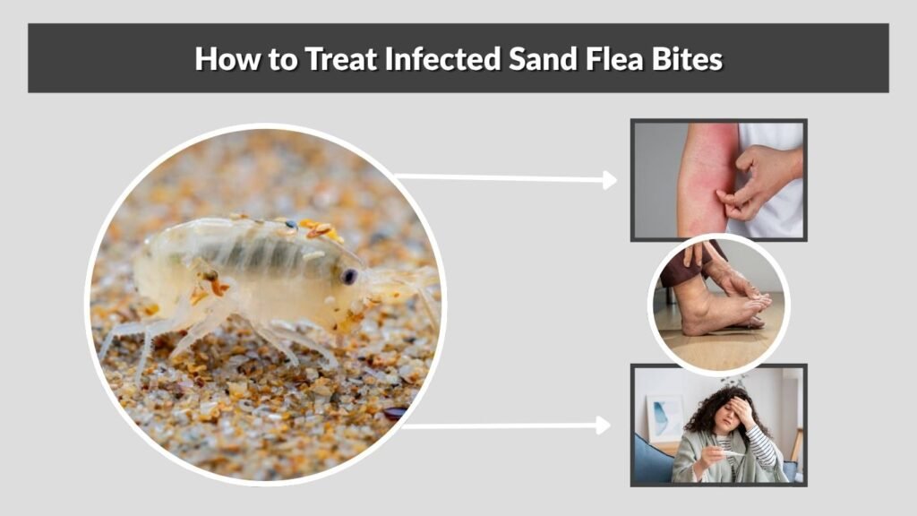 How to Treat Infected Sand Flea Bites
