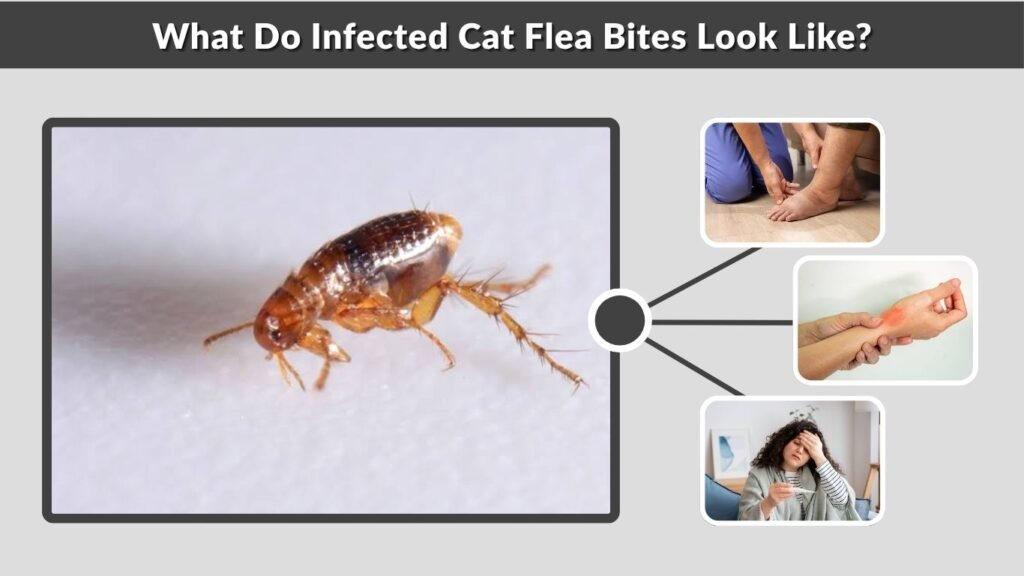 What Do Infected Cat Flea Bites Look Like?