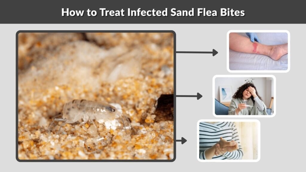 How to Treat Infected Sand Flea Bites